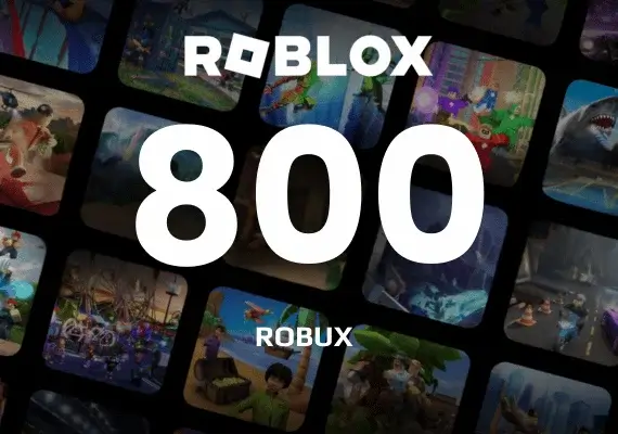 Gift Card Roblox 800 Robux