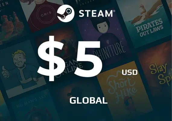 Steam Wallet $5 USD